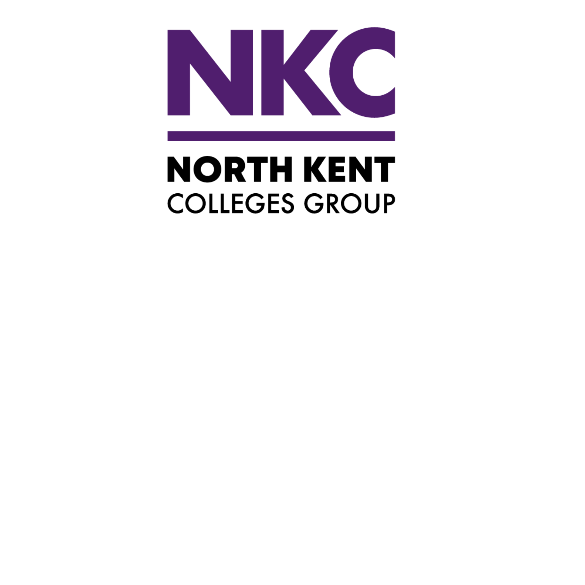 Image shows North Kent Colleges Group logo